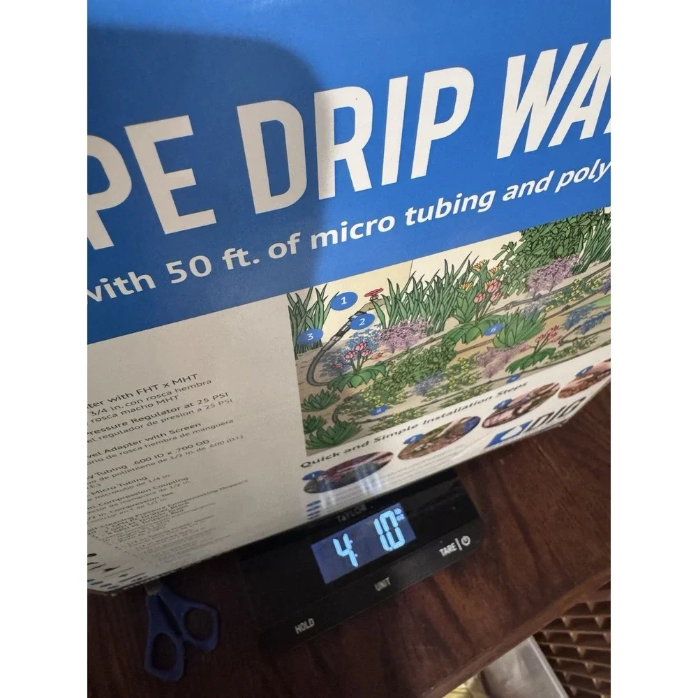 DIG Landscape Drip Watering Kit New In Box Irrigation System 50 Ft NEVER USED